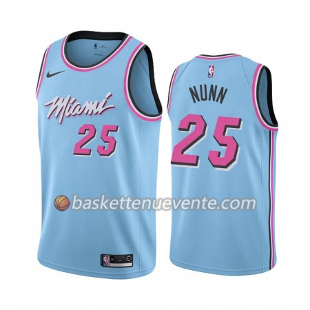 Maillot Basket Miami Heat Kendrick Nunn 25 2019-20 Nike City Edition Swingman - Homme